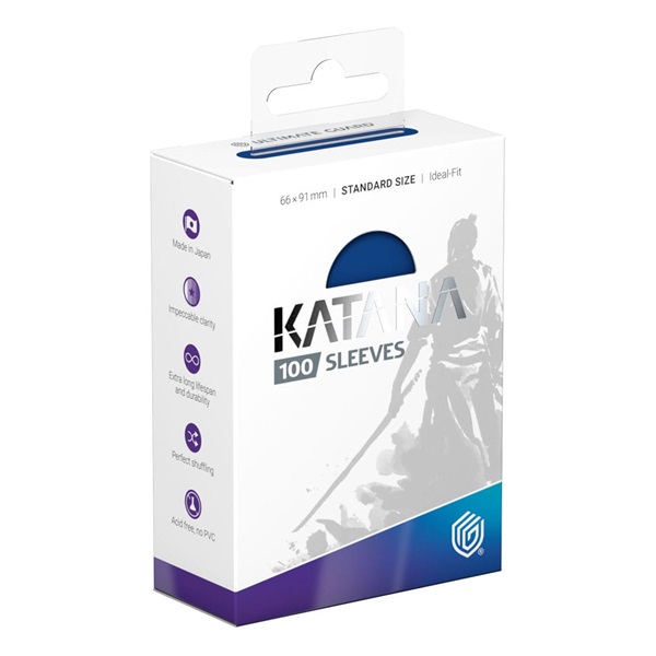 Ultimate Guard Katana Sleeves Kortlommer Standard Size Blue Bird 100 Sleeves