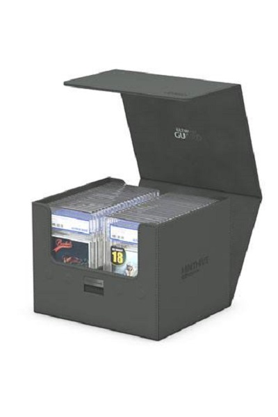 Ultimate Guard Minthive Deck Case Deck Box 30 Xenoskin Grey Gr 195 165 Holder 30 Gradede Kort