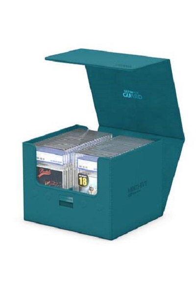 Ultimate Guard Minthive Deck Case Deck Box 30 Xenoskin Petrol Petroleumsbl 195 165 Holder 30 Gradede Kort