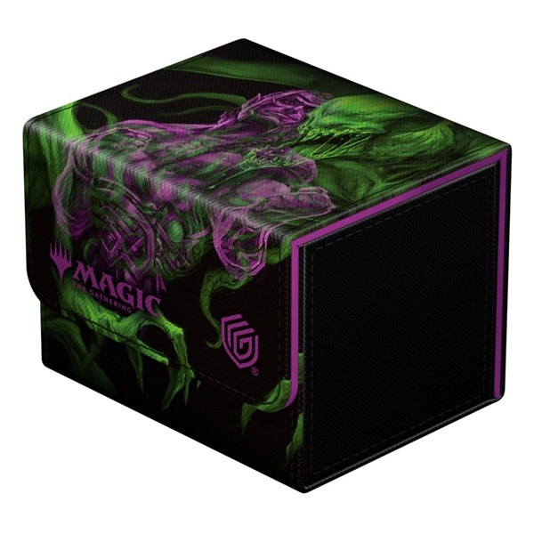 Ultimate Guard Sidewinder Deck Case Deck Box 100 Standard Size Xenoskin Magic: The Gathering Duskmourn: House Of Horror: Tyvar The Pummeler