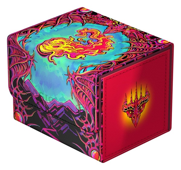 Ultimate Guard Sidewinder Deck Case Deck Box 100 Standard Size Xenoskin: Magic: The Gathering Mana Token Mountain