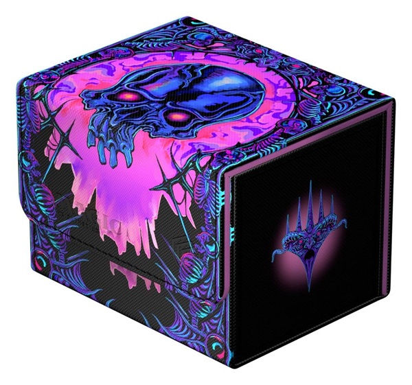 Ultimate Guard Sidewinder Deck Case Deck Box 100 Standard Size Xenoskin: Magic: The Gathering Mana Token Swamp
