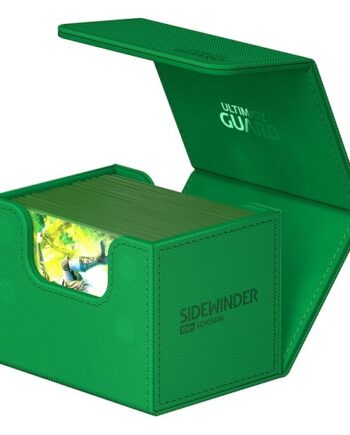 Ultimate Guard Sidewinder Deck Case  Deck Box  100  Standard Size Xenoskin Monocolor Green  Gr 195 184