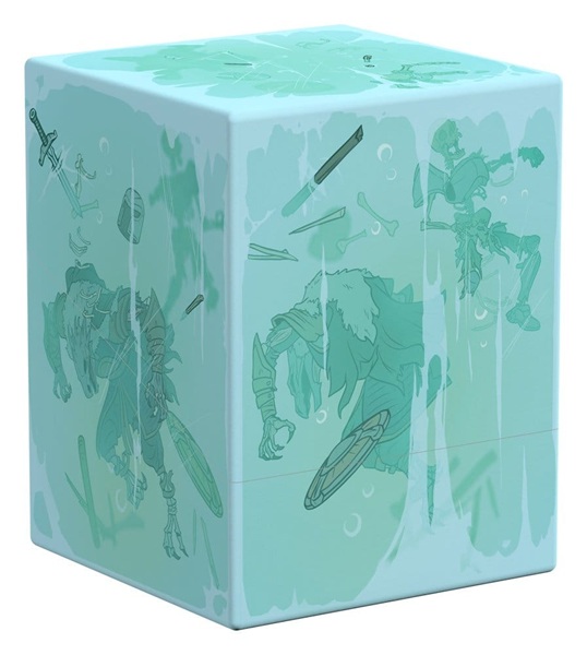 Ultimate Guard Squaroes Boulder Deck Case Deck Box 100 Standard Size: Dungeons Dragons : Gelatinous Cube