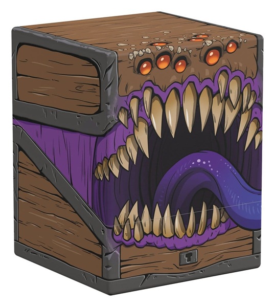 Ultimate Guard Squaroes Boulder Deck Case Deck Box 100 Standard Size: Dungeons Dragons : Mimic