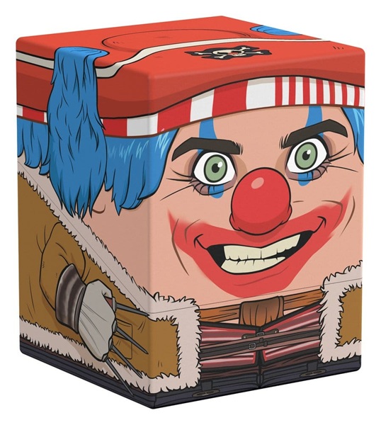 Ultimate Guard Squaroes Boulder Deck Case Deck Box 100 Standard Size: One Piece: Buggy The Clown