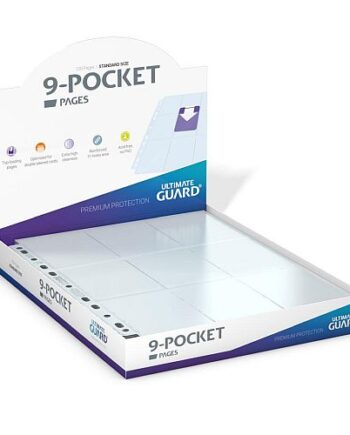 Ultimate Guard  -pocket Pages  Mappelommer 11 Huller  Top-loading Clear  100