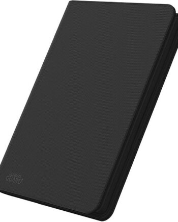 Ultimate Guard   18-pocket Zipfolio  Mappe  360 Kort  Xenoskin Black  Sorte