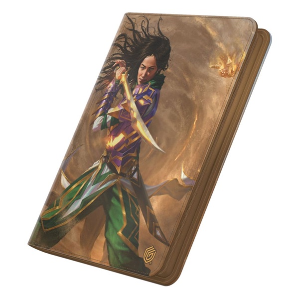 Ultimate Guard 18-pocket Zipfolio Mappe 360 Kort Xenoskin Magic: The Gathering Tarkir: Dragonstorm: Descendant Of Storms