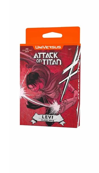 Universus Ufs Card Game Attack On Titan: Battle For Humanity: Clash Deck Levi