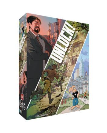 Unlock  13: Risky Adventures  Engelsk  Cooperative Escape Room Puzzle Card Game