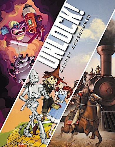 Unlock : Secret Adventures Engelsk Cooperative Escape Room Puzzle Card Game