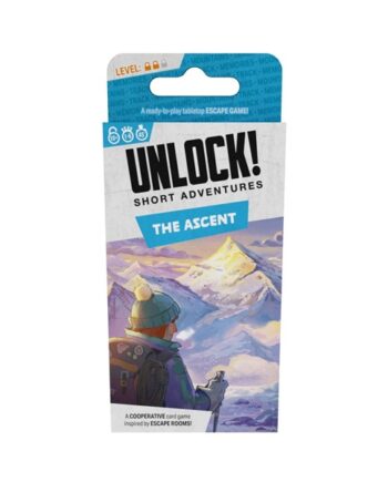Unlock  Short Adventures 13: The Ascent  Engelsk  Cooperative Escape Room Puzzle Card Game