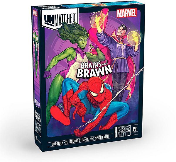 Unmatched: Brains And Brawn Board Game