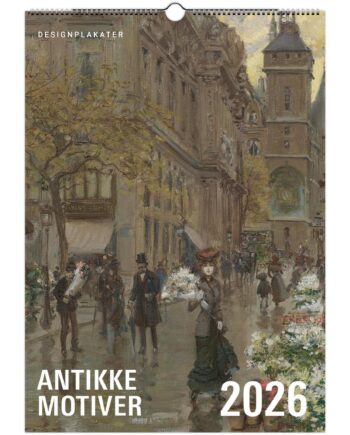 Vægkalender  Antikke Motiver
