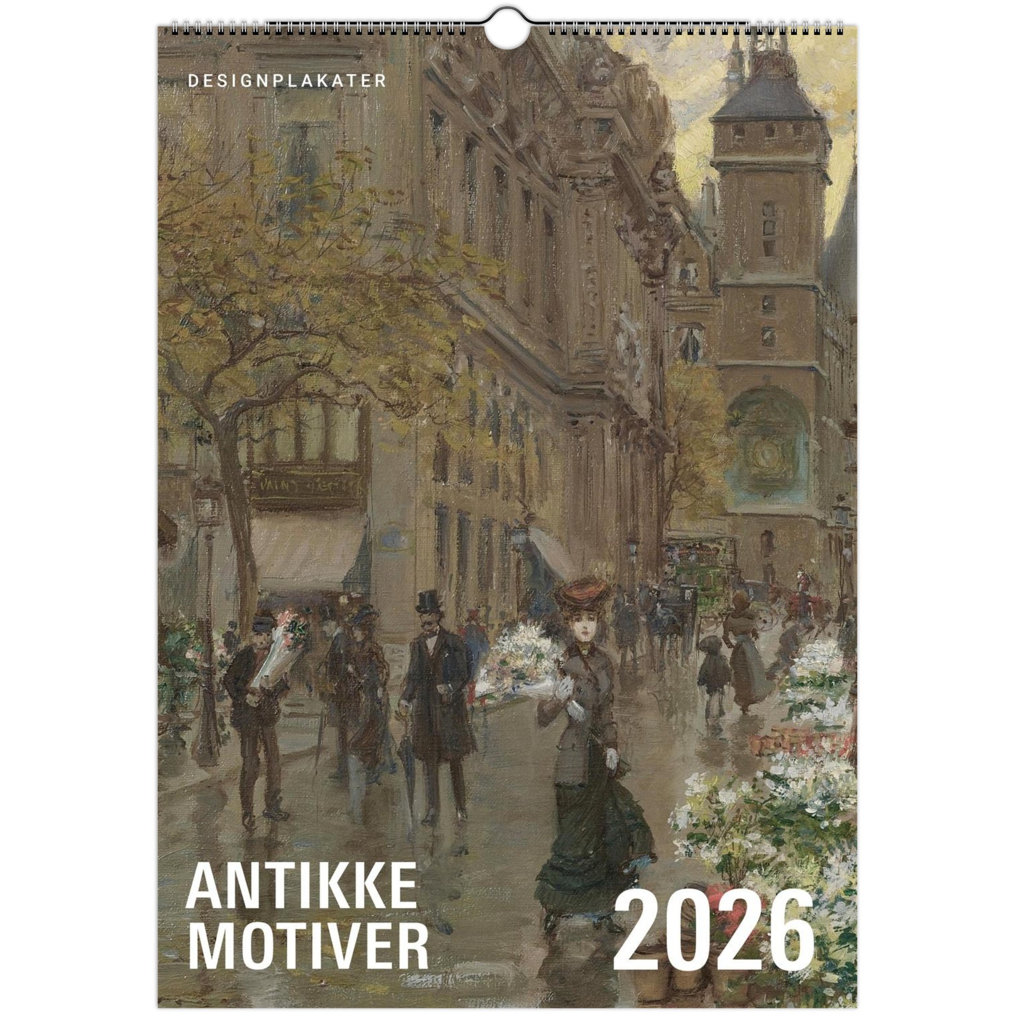 Vægkalender Antikke Motiver