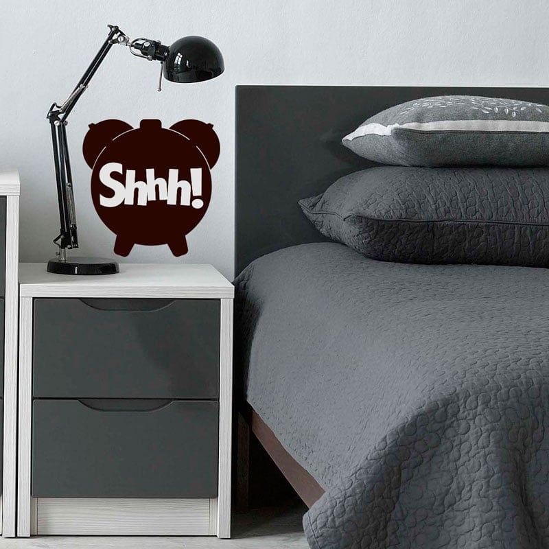 Vækkeur Wallsticker