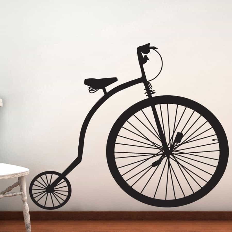 Væltepeter Cykel Wallsticker