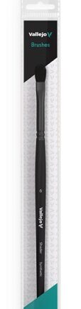 Vallejo Brush Flat Filbert Shader Synthetic No