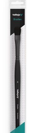 Vallejo Brush Flat Filbert Shader Synthetic No