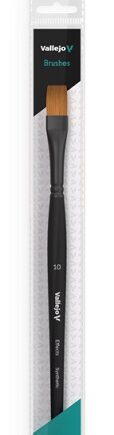 Vallejo Brush Flat Synthetic Hair No 10