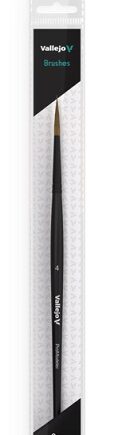 Vallejo Brush Round Natural Hair No