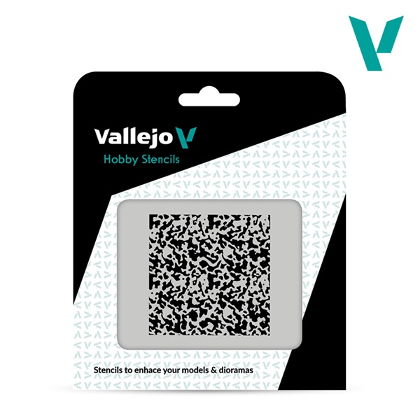Vallejo Hobby Stencils: Weathered Paint 72 125x125mm