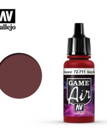 Vallejo Maling Game Air: Gory Red 17ml