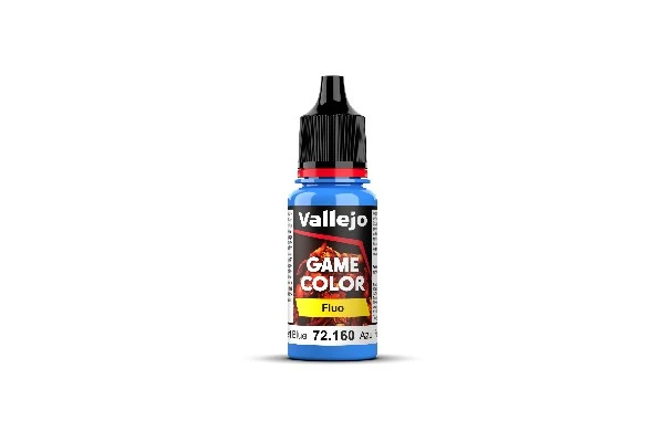 Vallejo Maling Game Color: Fluorescent Blue 18ml