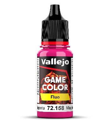 Vallejo Maling Game Color: Fluorescent Magenta 18ml
