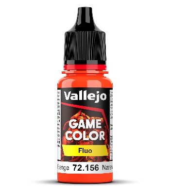 Vallejo Maling Game Color: Fluorescent Orange 18ml