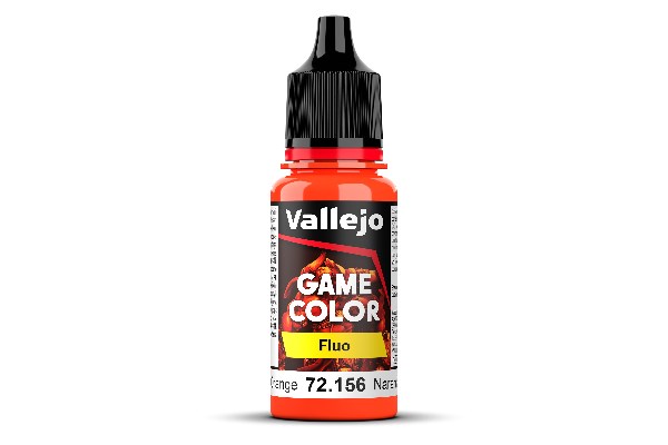Vallejo Maling Game Color: Fluorescent Orange 18ml
