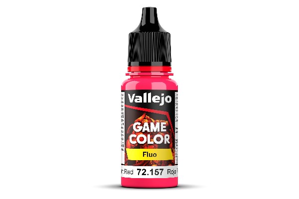 Vallejo Maling Game Color: Fluorescent Red 18ml