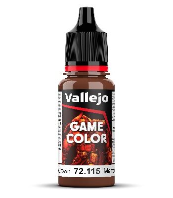 Vallejo Maling Game Color: Grunge Brown 18ml