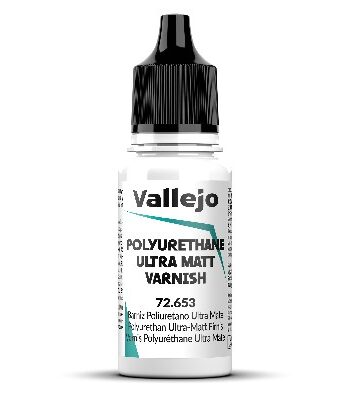 Vallejo Maling Game Color: Polyurethane Ultra Matt Varnish 18ml