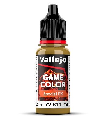 Vallejo Maling Game Color: Special Fx  Effects  Moss And Lichen 18ml