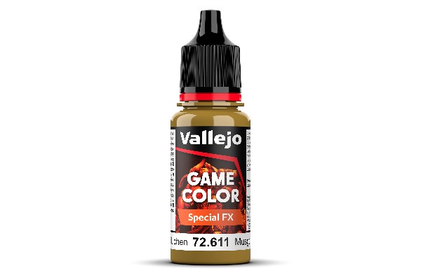 Vallejo Maling Game Color: Special Fx Effects Moss And Lichen 18ml