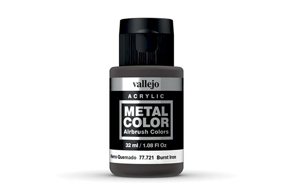 Vallejo Maling Metal Color: Burnt Iron 32ml