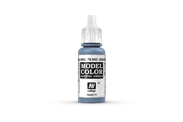 Vallejo Maling Model Color: Grey Blue 17ml