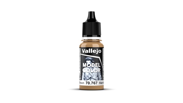 Vallejo Maling Model Color: Matt 138 Desert Brown 18ml