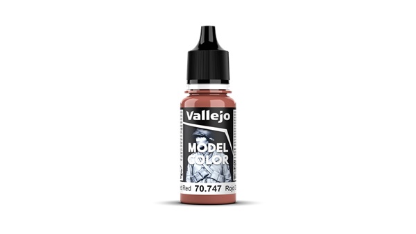 Vallejo Maling Model Color: Matt 035 Faded Red 18ml