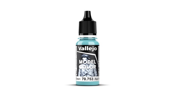 Vallejo Maling Model Color: Matt 068 Light Blue Green 18ml
