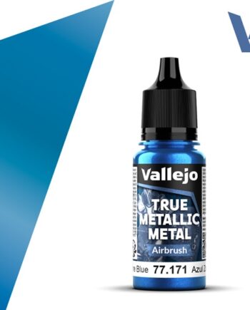 Vallejo Maling True Metallic Metal: Airbrush Sapphire Blue 18ml