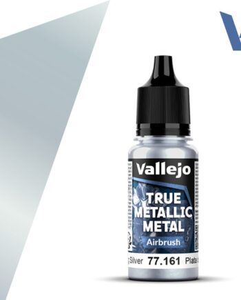 Vallejo Maling True Metallic Metal: Airbrush Sterling Silver 18ml