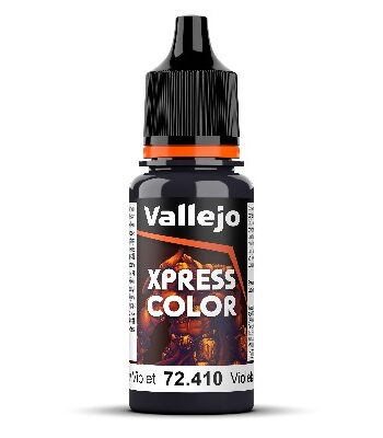 Vallejo Maling Xpress Color: Xpress Color Gloomy Violet 18ml