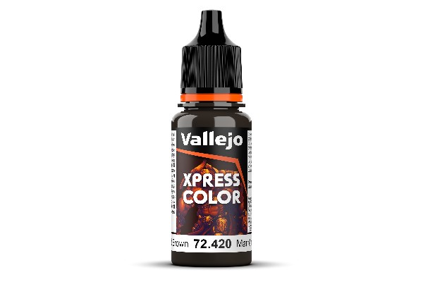 Vallejo Maling Xpress Color: Xpress Color Wasteland Brown 18ml