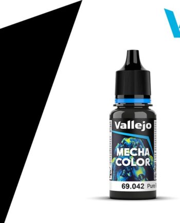 Vallejo Mecha Airbrush Color: Pure Black 18ml