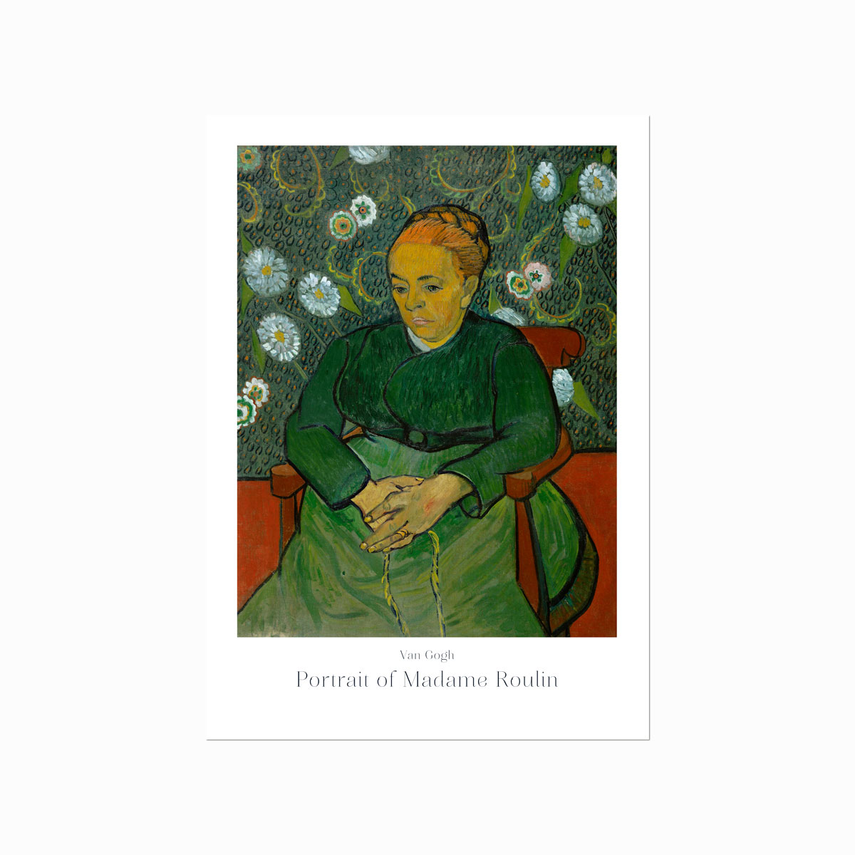 Van Gogh Plakat  Portrait Of Madame Roulin