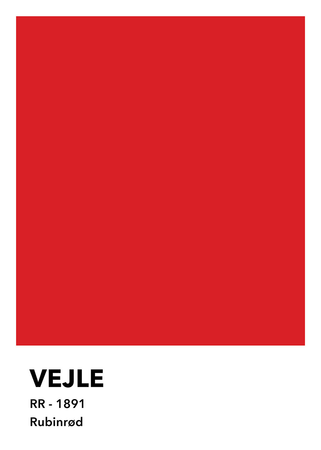 Vejle Rubinrød Af Olé Olé