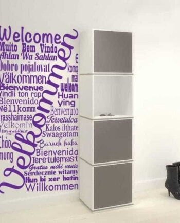 Velkommen Wallsticker